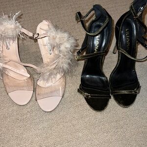 Two pair of heels